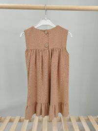 Tarçın Renk V Roba Jile 0-1 Yaş Keten Elbise