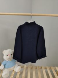 Lacivert 8-9 Yaş Uzun Kol Gömlek