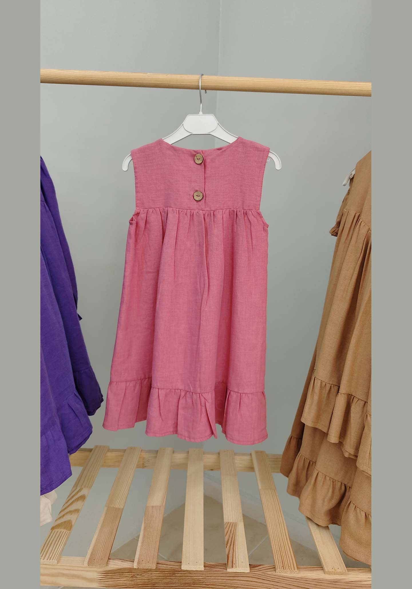 V Roba Pembe Renk 0-1 Yaş Jile - Görsel 2