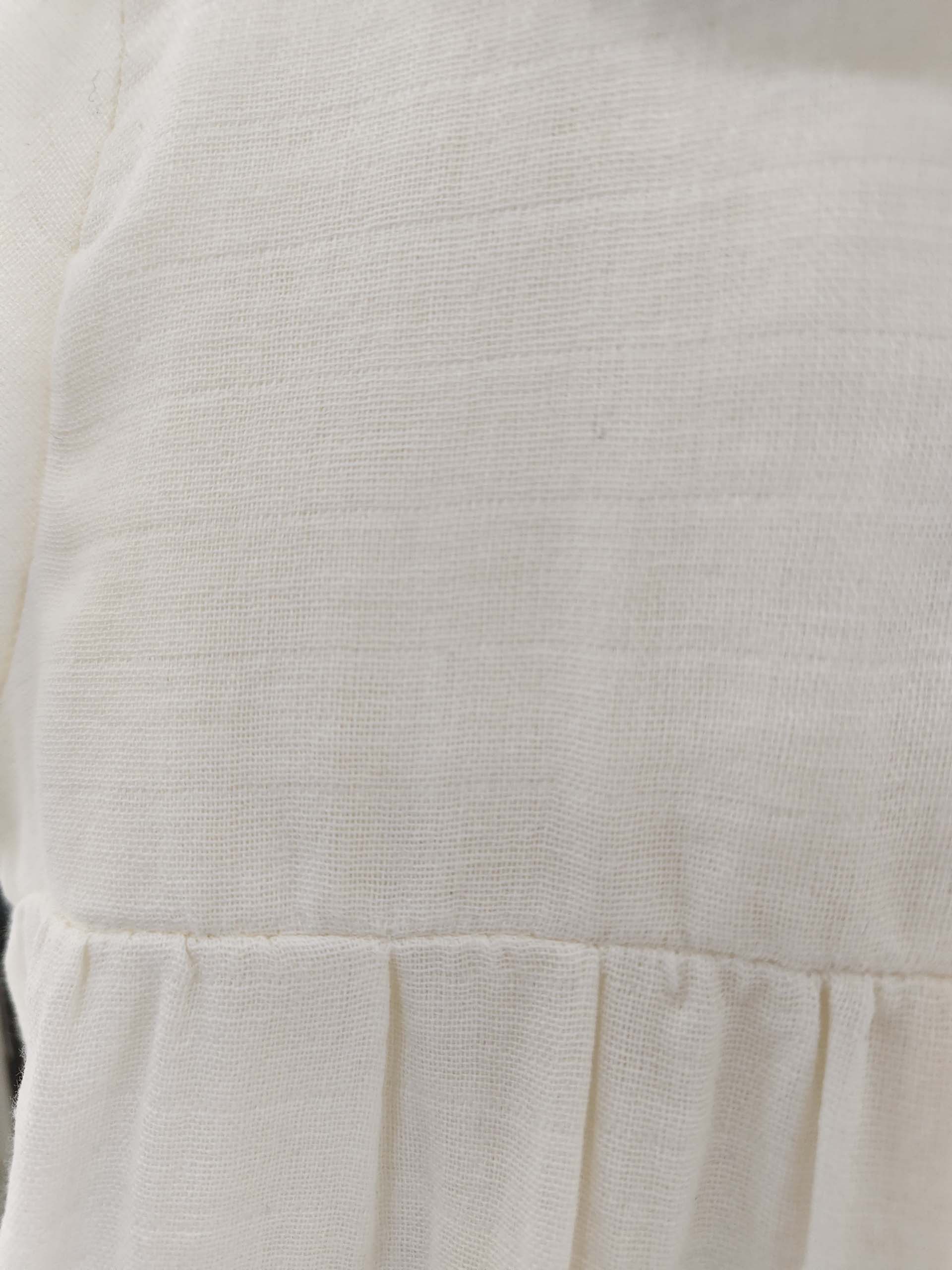 Krem Renk Müslin Elbise Modelleri - Görsel 3